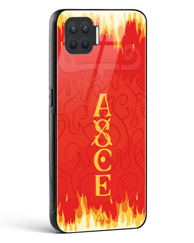 Blaze of Ace Glass Case Phone Cover (Oppo)