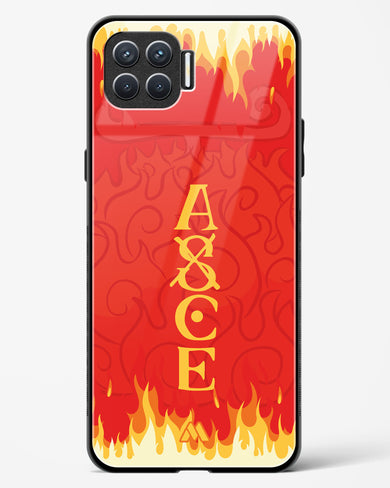 Blaze of Ace Glass Case Phone Cover (Oppo)