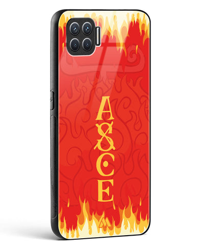 Blaze of Ace Glass Case Phone Cover (Oppo)