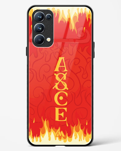 Blaze of Ace Glass Case Phone Cover (Oppo)