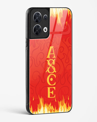 Blaze of Ace Glass Case Phone Cover (Oppo)