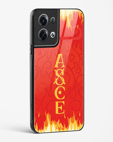 Blaze of Ace Glass Case Phone Cover (Oppo)