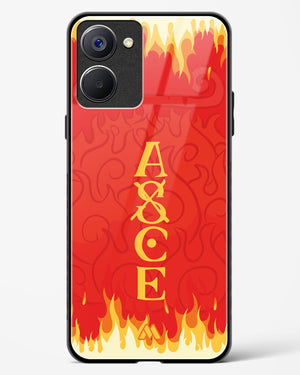 Blaze of Ace Glass Case Phone Cover (Realme)