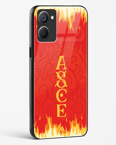 Blaze of Ace Glass Case Phone Cover (Realme)