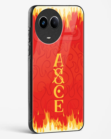 Blaze of Ace Glass Case Phone Cover (Realme)