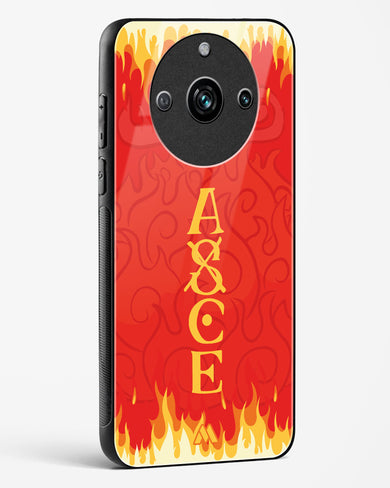 Blaze of Ace Glass Case Phone Cover (Realme)