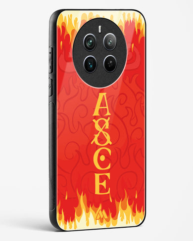 Blaze of Ace Glass Case Phone Cover (Realme)