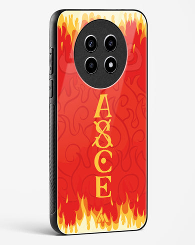 Blaze of Ace Glass Case Phone Cover (Realme)