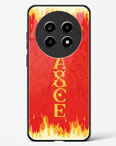 Blaze of Ace Glass Case Phone Cover (Realme)