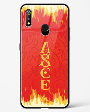 Blaze of Ace Glass Case Phone Cover (Realme)