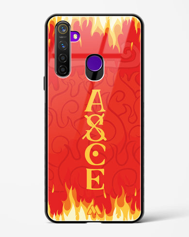 Blaze of Ace Glass Case Phone Cover (Realme)