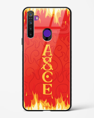 Blaze of Ace Glass Case Phone Cover (Realme)