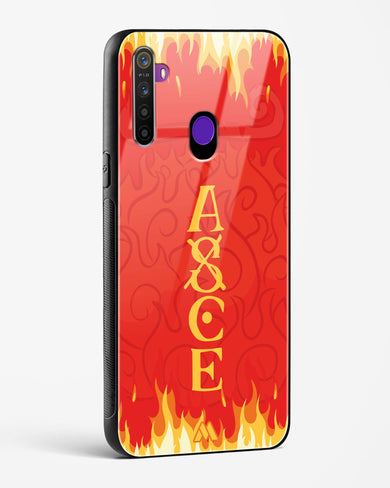 Blaze of Ace Glass Case Phone Cover (Realme)