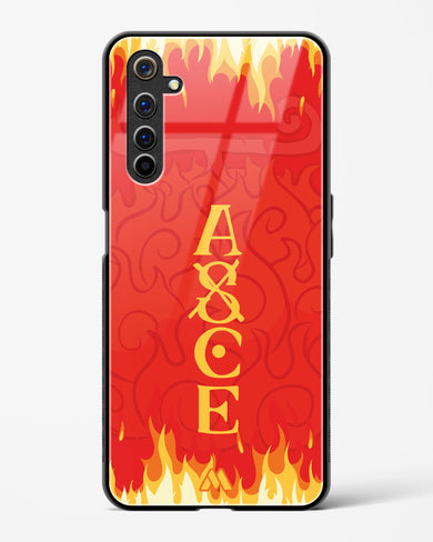 Blaze of Ace Glass Case Phone Cover (Realme)