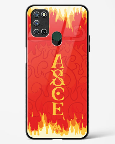 Blaze of Ace Glass Case Phone Cover (Realme)
