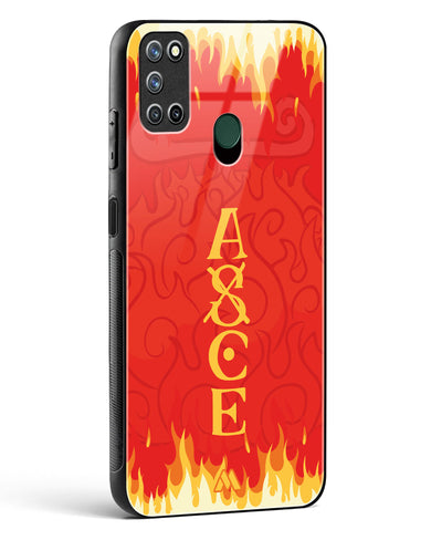Blaze of Ace Glass Case Phone Cover (Realme)