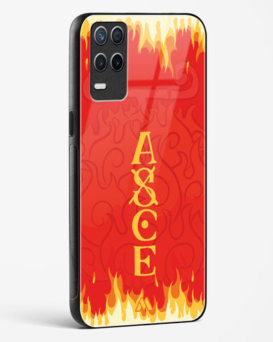 Blaze of Ace Glass Case Phone Cover (Realme)