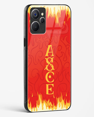 Blaze of Ace Glass Case Phone Cover (Realme)