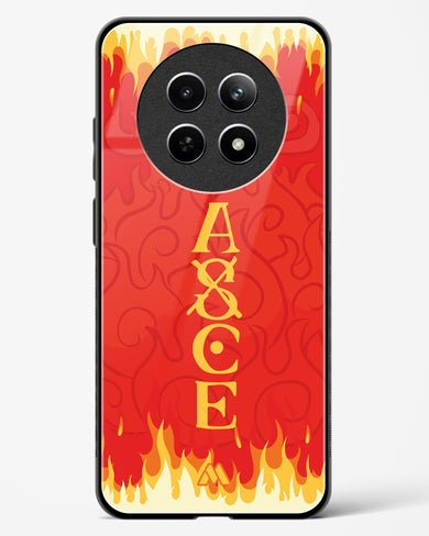 Blaze of Ace Glass Case Phone Cover (Realme)