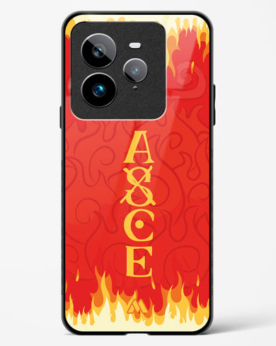 Blaze of Ace Glass Case Phone Cover (Realme)