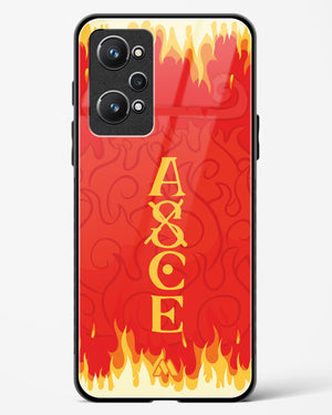 Blaze of Ace Glass Case Phone Cover (Realme)