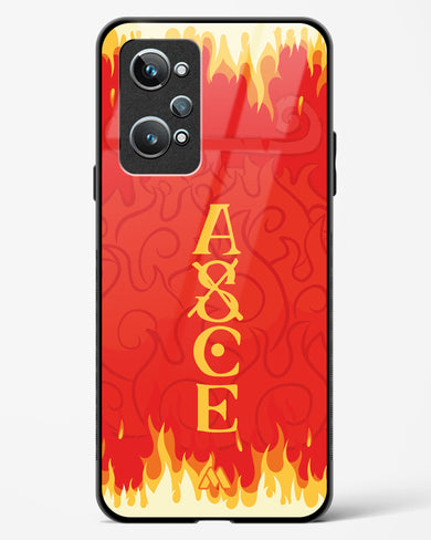 Blaze of Ace Glass Case Phone Cover (Realme)