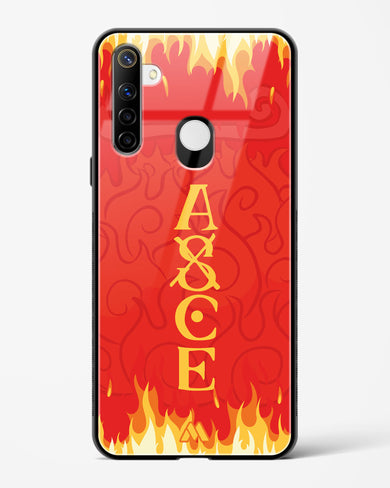 Blaze of Ace Glass Case Phone Cover (Realme)