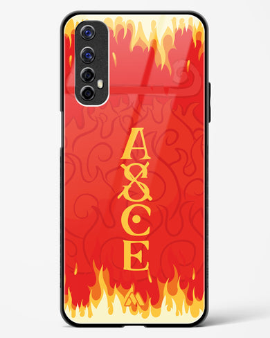 Blaze of Ace Glass Case Phone Cover (Realme)