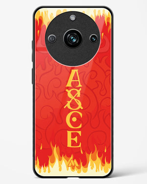 Blaze of Ace Glass Case Phone Cover (Realme)