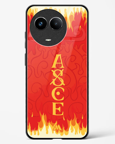 Blaze of Ace Glass Case Phone Cover (Realme)