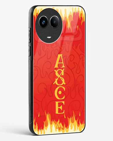 Blaze of Ace Glass Case Phone Cover (Realme)