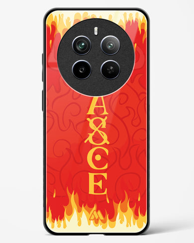 Blaze of Ace Glass Case Phone Cover (Realme)