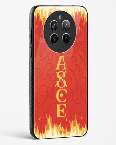 Blaze of Ace Glass Case Phone Cover (Realme)