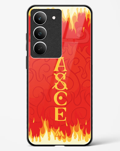 Blaze of Ace Glass Case Phone Cover (Realme)