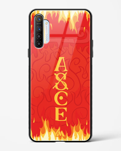 Blaze of Ace Glass Case Phone Cover (Realme)