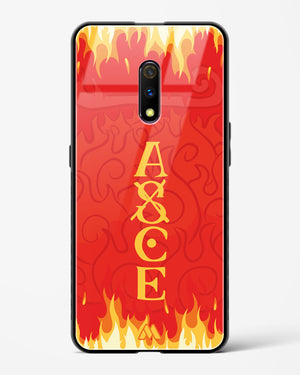Blaze of Ace Glass Case Phone Cover (Realme)