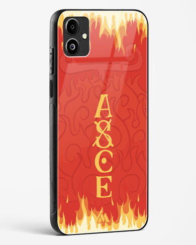 Blaze of Ace Glass Case Phone Cover (Samsung)