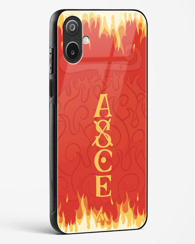 Blaze of Ace Glass Case Phone Cover (Samsung)