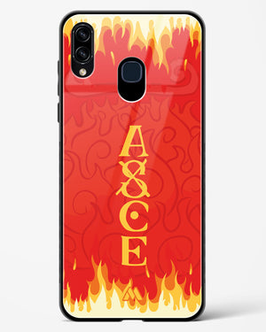 Blaze of Ace Glass Case Phone Cover (Samsung)