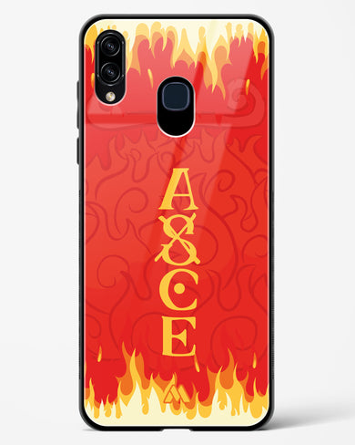 Blaze of Ace Glass Case Phone Cover (Samsung)