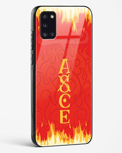 Blaze of Ace Glass Case Phone Cover (Samsung)