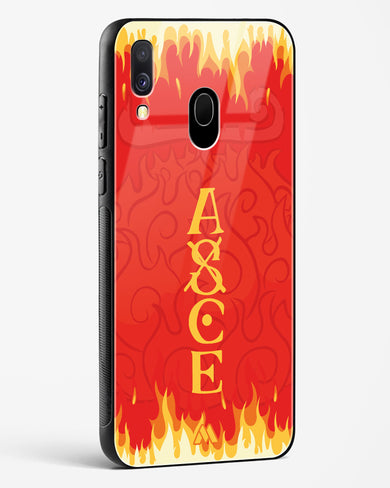 Blaze of Ace Glass Case Phone Cover (Samsung)