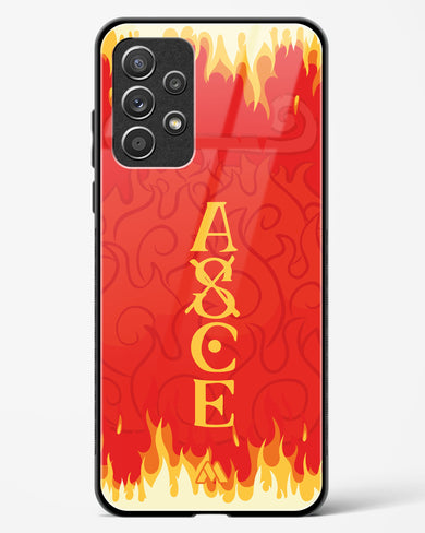 Blaze of Ace Glass Case Phone Cover (Samsung)