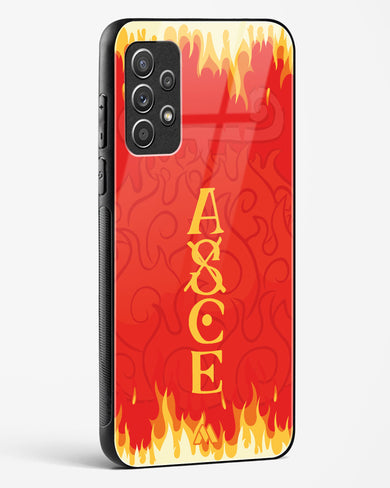 Blaze of Ace Glass Case Phone Cover (Samsung)