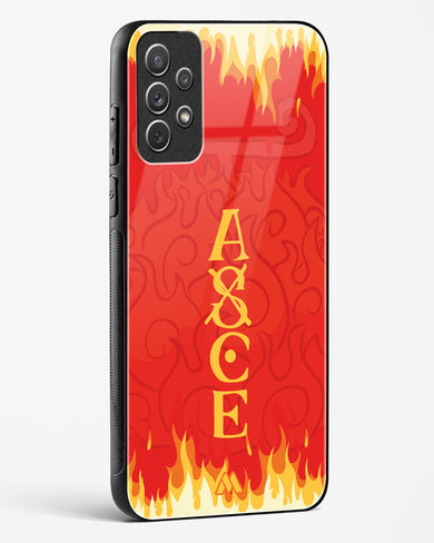 Blaze of Ace Glass Case Phone Cover (Samsung)