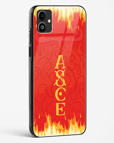 Blaze of Ace Glass Case Phone Cover (Samsung)