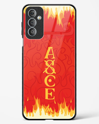 Blaze of Ace Glass Case Phone Cover (Samsung)