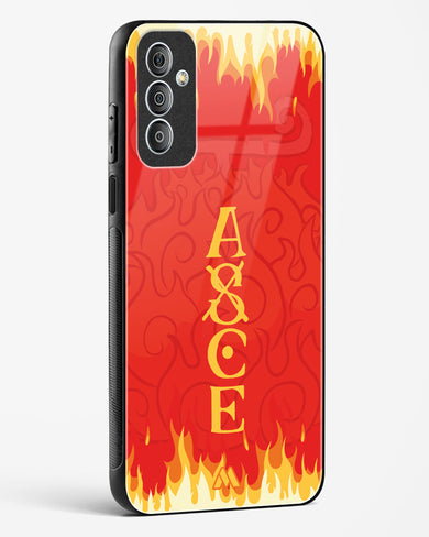 Blaze of Ace Glass Case Phone Cover (Samsung)