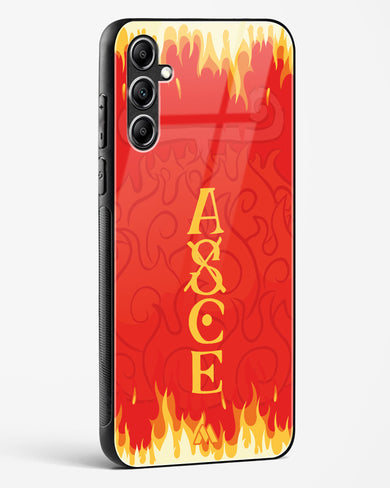 Blaze of Ace Glass Case Phone Cover (Samsung)