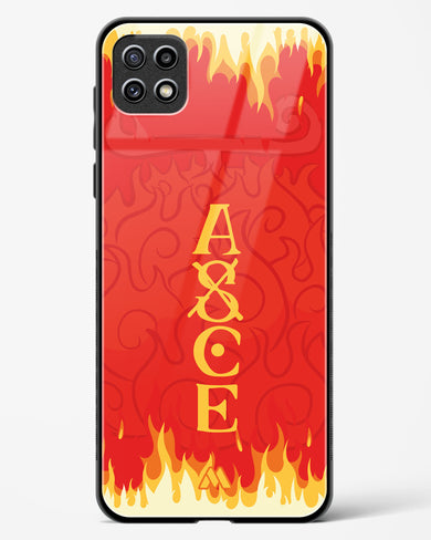 Blaze of Ace Glass Case Phone Cover (Samsung)